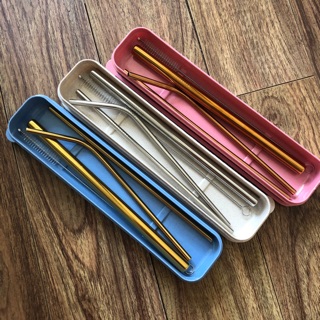 Bộ ống hút Inox 304 5 món
