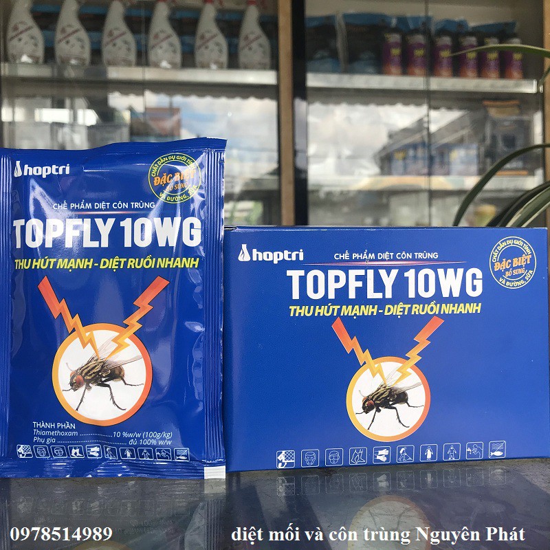 Thuốc diệt ruồi TOPFLY 10WG (dạng bả)