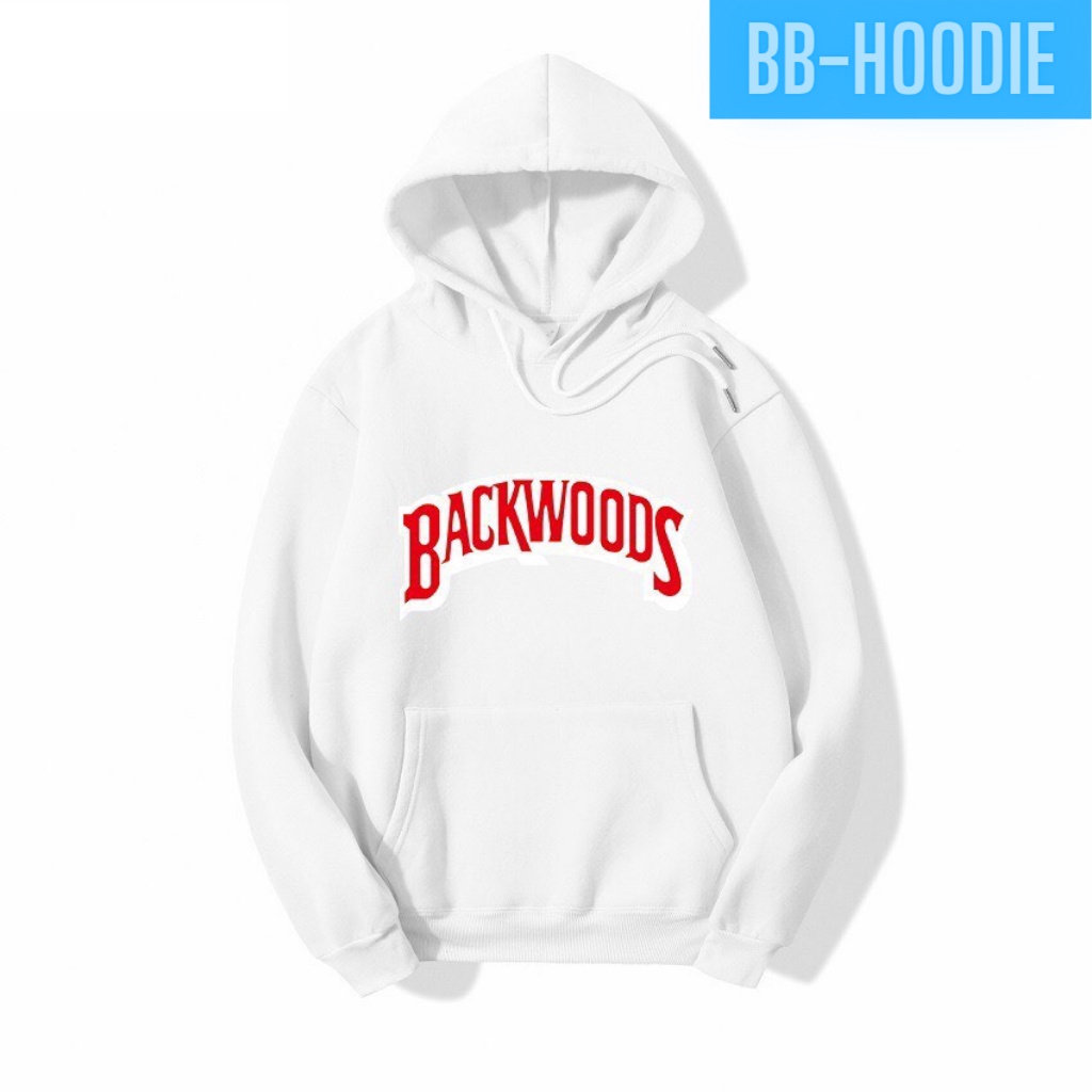 Áo Hoodie Chui Đầu From Rộng Unisex In Chữ BACKWOODS Thời Trang Chất Liệu Nỉ Mềm Mại Style HOT TREND BB HOODIE