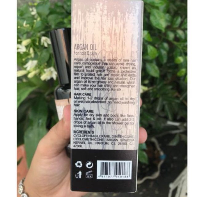 🌻TINH DẦU DELOFIL ARGAN OIL PHỤC HỒI TÓC HƯ TỔN BÓNG MƯỢT 50ML🌻