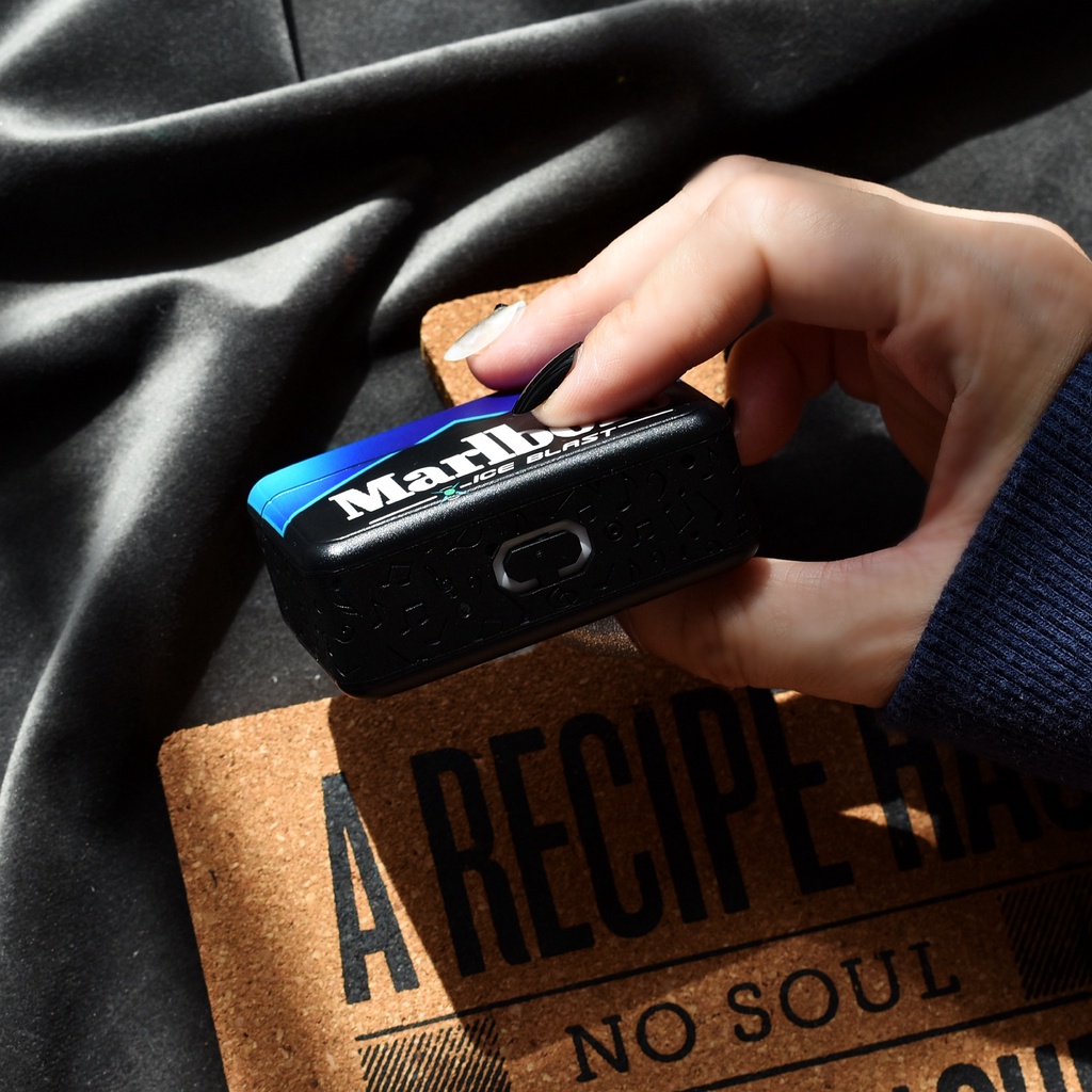 Vỏ Bảo Vệ Hộp Sạc Tai Nghe compatible AirPods 3 compatible AirPods 3/ 3/ 2Gd/ 3 Mẫu Mới Họa Tiết Ice Marlboro 2021 New compatible AirPods3