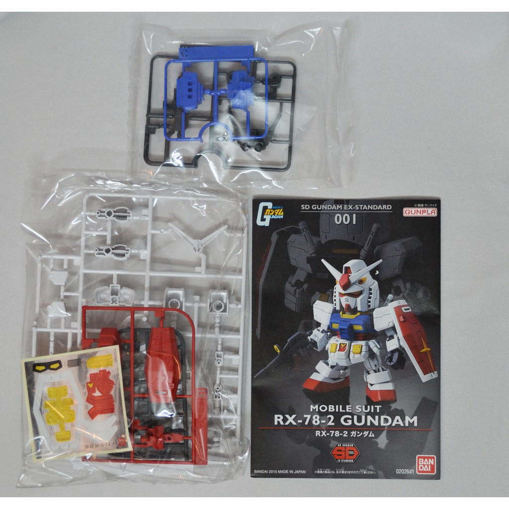 Mô Hình Gundam Bandai SD EX RX-78-2 Gundam EX Standard MS Gundam