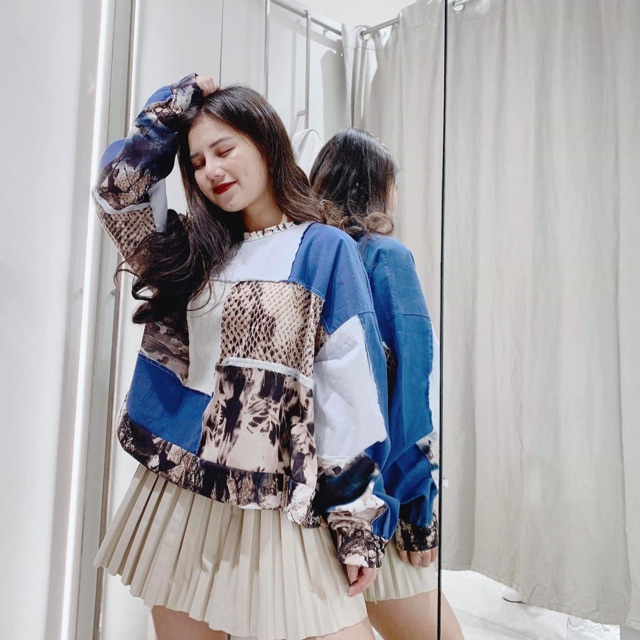 Áo nỉ hoạ tiết | BigBuy360 - bigbuy360.vn