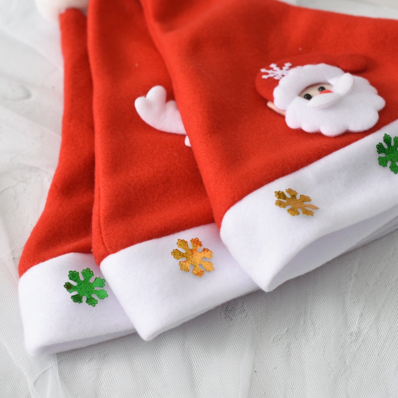 Mũ Ông Già Noel Tuần Lộc Giáng Sinh Năm Mới Có Đèn led Dành Cho Trẻ Em Và Người Lớn