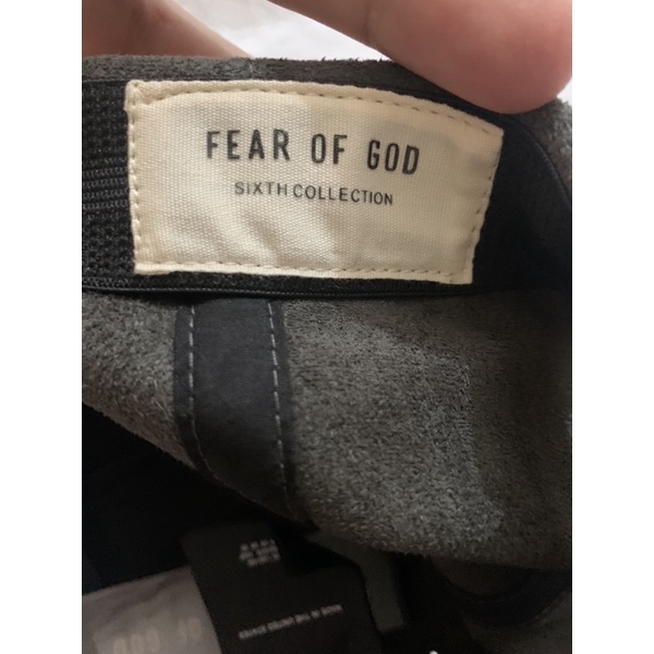 Mũ lưỡi trai FEAR OF GOD da lộn 6th -mũ FOG Sơn Tùng- Nón FEAR OF GOD
