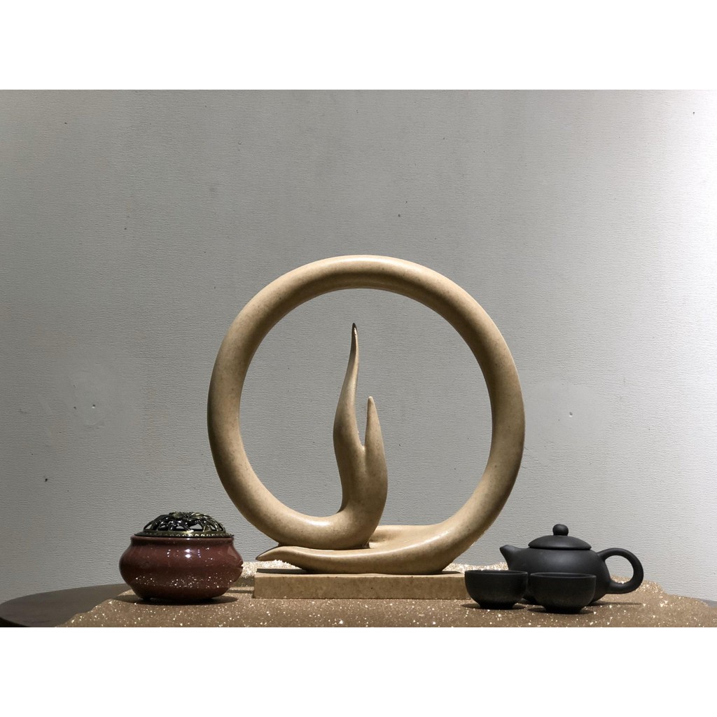 TƯỢNG TAY PHẬT QUAN ÂM BỒ TÁT, Tượng decor trang trí nột thất 30x10x30 cm mang bình an, hạnh phúc