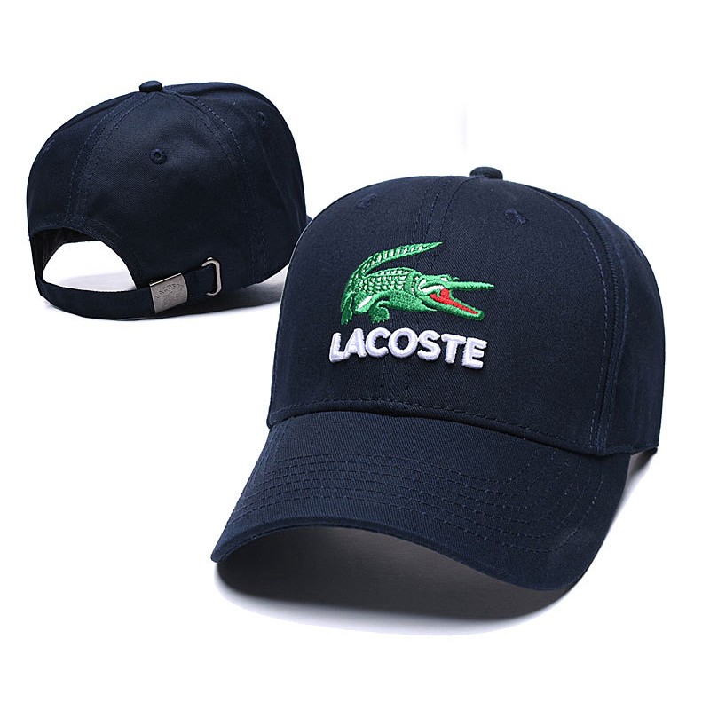 Mũ Lưỡi Trai Lacoste Cotton Phong Cách Hip Hop Thời Trang Cho Nam Và Nữ