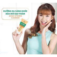 Mẫu mới Kem rửa mặt vitamin Acnes Cleanser 100g /sữa rửa mặt Acnes