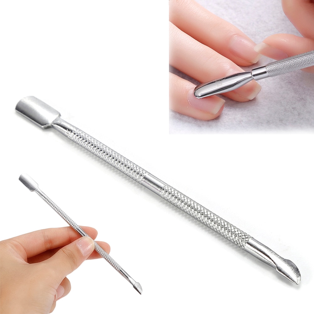 Nail Art tools Stainless Steel Cuticle Pusher Spoon Remover Nail Care Cleaner Manicure Nail Art Pedicure Manicure Tool
