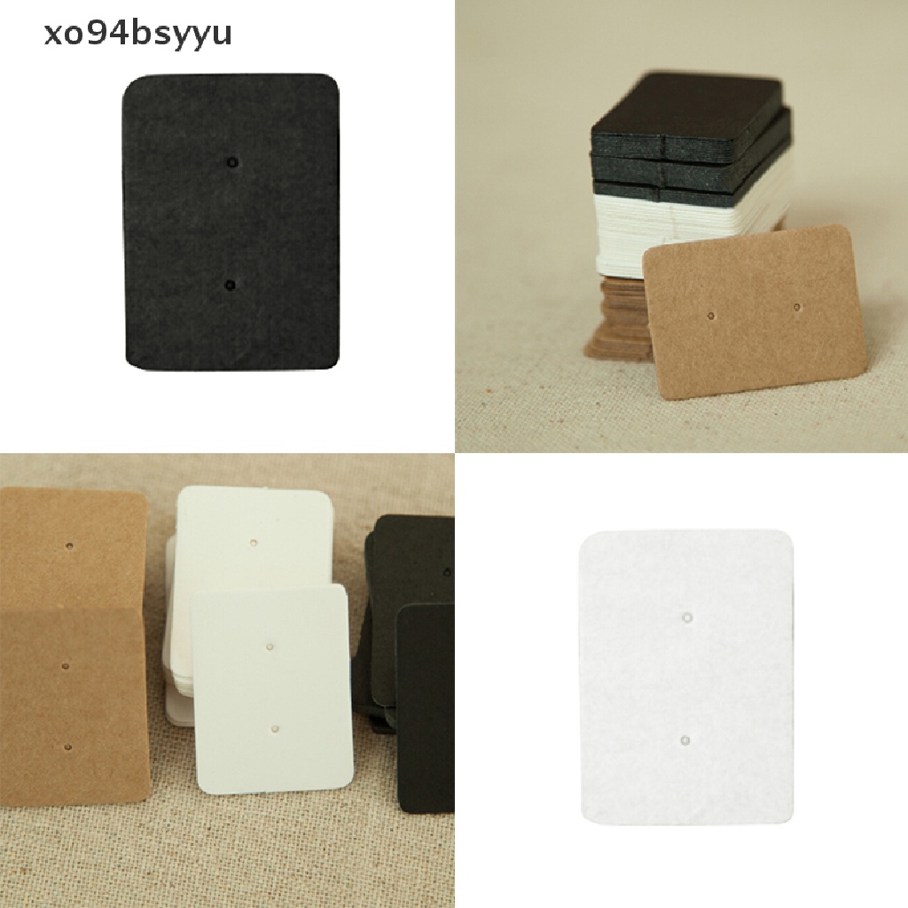 Set 50 Thẻ Giấy Treo Trưng Bày Bông Tai Chuyên Nghiệp Xo94Bsyu