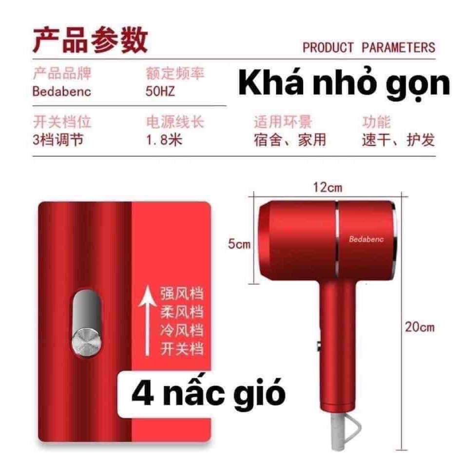 Máy sấy Bendabenc Chính Hãng 💖FREESHIP💖 Giảm 5K Khi Nhập Mã [JAZINO ĐỒ GIA DỤNG ]