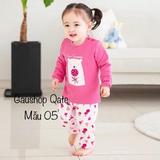 Bộ nỉ trần bông bé gái (ảnh thật cuối)