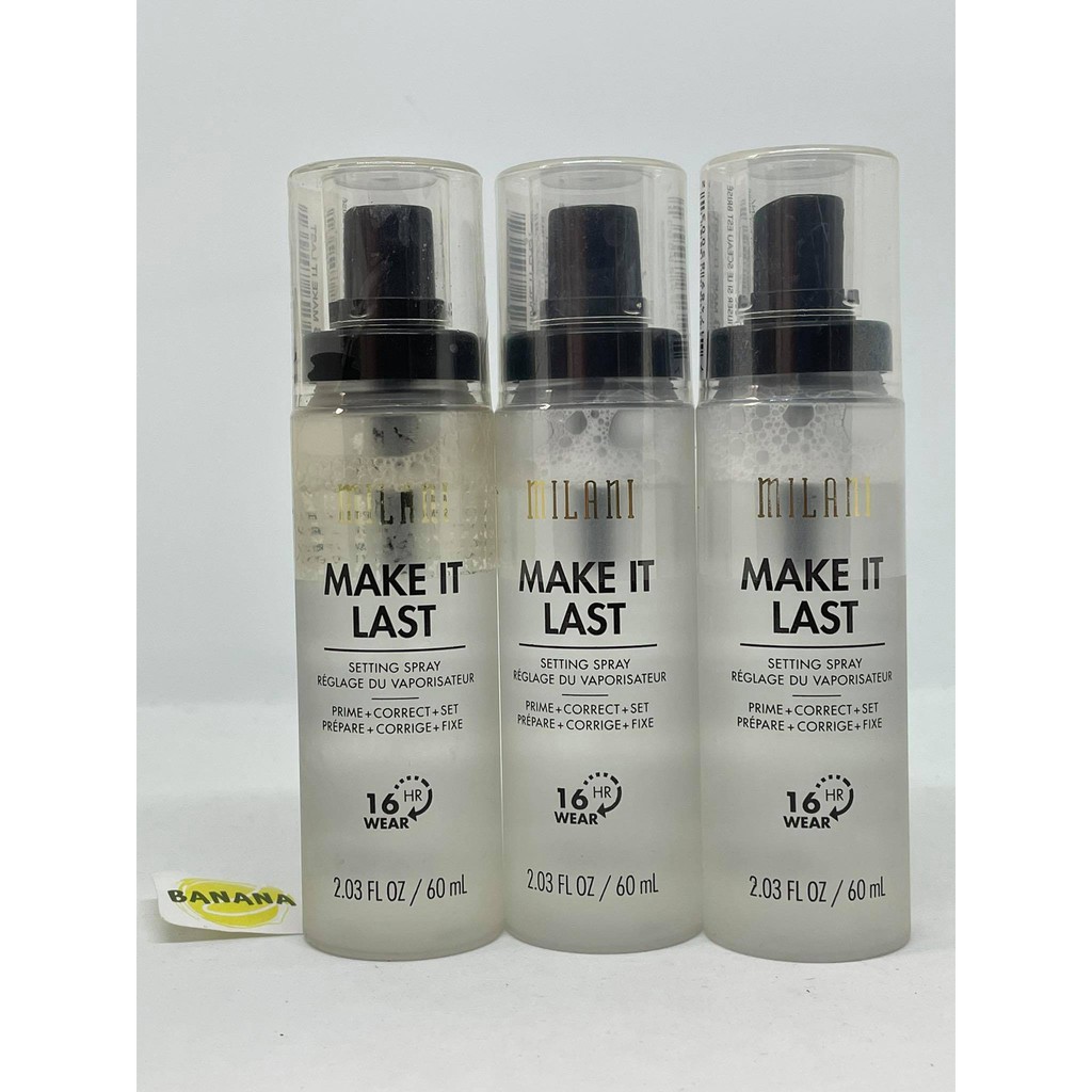 Xịt khóa nền giữ lớp trang điểm MILANI Make It Last
