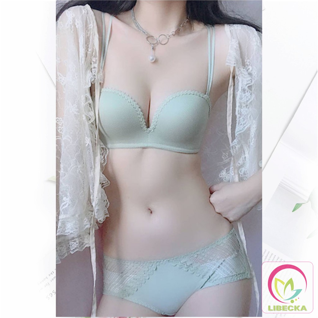 Bộ đồ lót su đúc bàn tay nâng ngực tạo khe Sexy gợi cảm siêu đẹp hàng cao cấp LIBECKA BDL39 | BigBuy360 - bigbuy360.vn