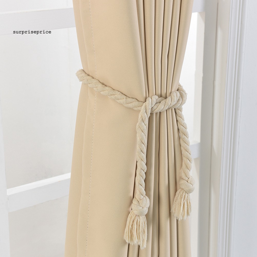 Bộ 2 dây cột rèm thủ công 80cm tiện dụng