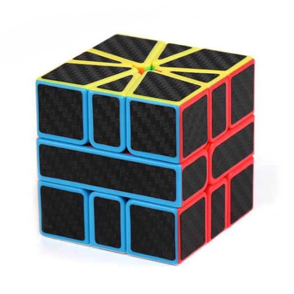 [Gan Style] Bộ Sưu Tập Khối Rubik Carbon MoYu Meilong 2x2 3x3 4x4 5x5 Tam Giác 12 Mặt Skewb Square-1 SQ-1 Megaminx Pyran
