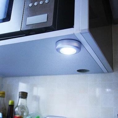 Đèn LED Dán Tường, Dán Phòng Ở, Dán Tủ Quần Áo 3 Bóng