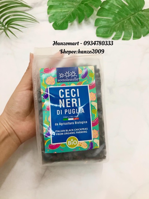 Đậu gà đen hữu cơ Organic cho bé ăn dặm