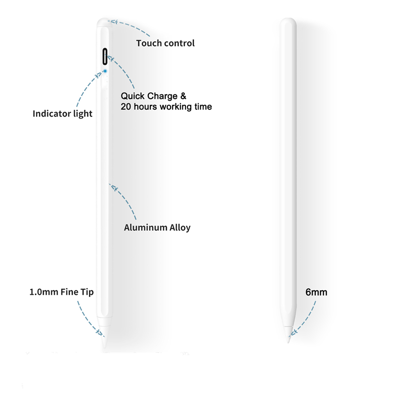 Bút cảm ứng Stylus chất lượng cao cho iPad Air 4th 10.2 7/8/9 Pro 11 Pro 12.9