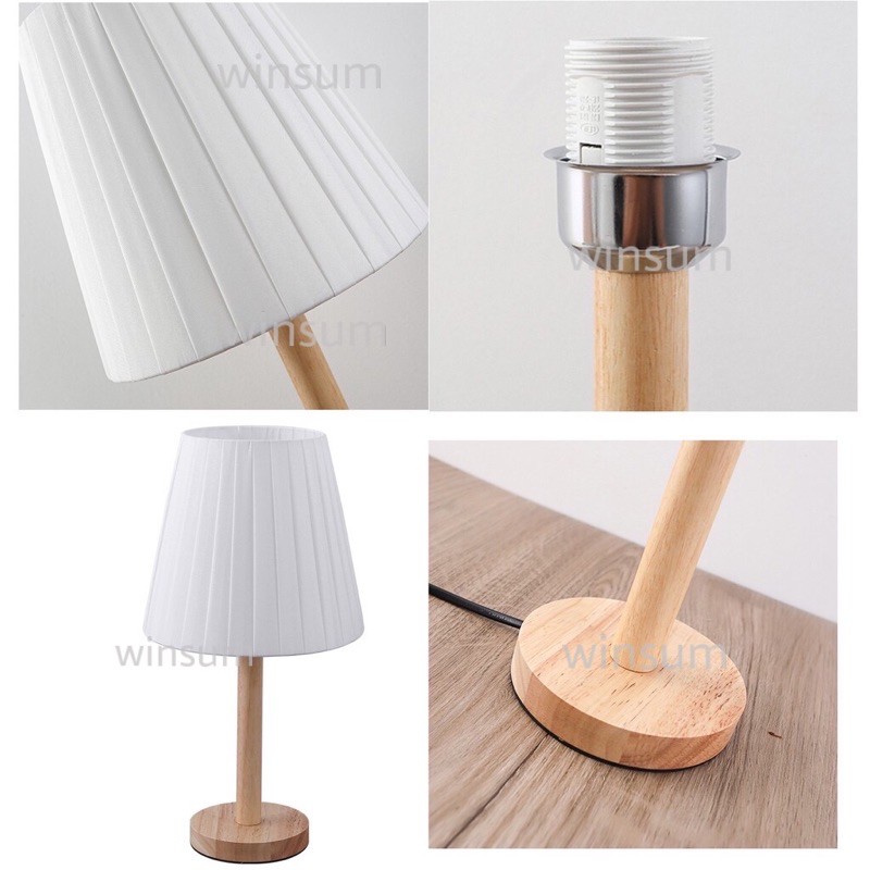 Đèn Ngủ Để Bàn Xếp Ly Trang Trí Phòng Ngủ Style Hàn Quốc - Winsum.decor