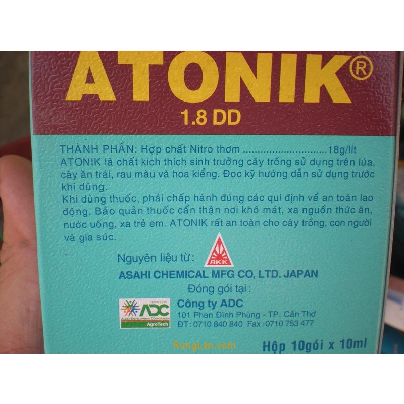 Phân bón kich thích sinh trưởng-ra rễ-bật mầm Atonik 1.8DD(gói 10ml