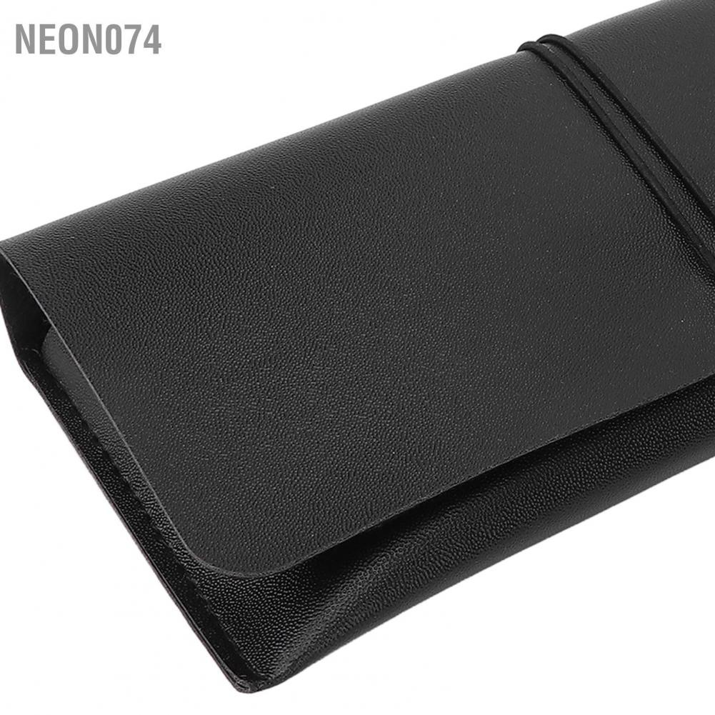 Neon074 Hộp đựng kính đeo mắt Da PU Đơn giản  thời trang hợp Kính bảo hộ cho nhân viên văn phòng Sinh