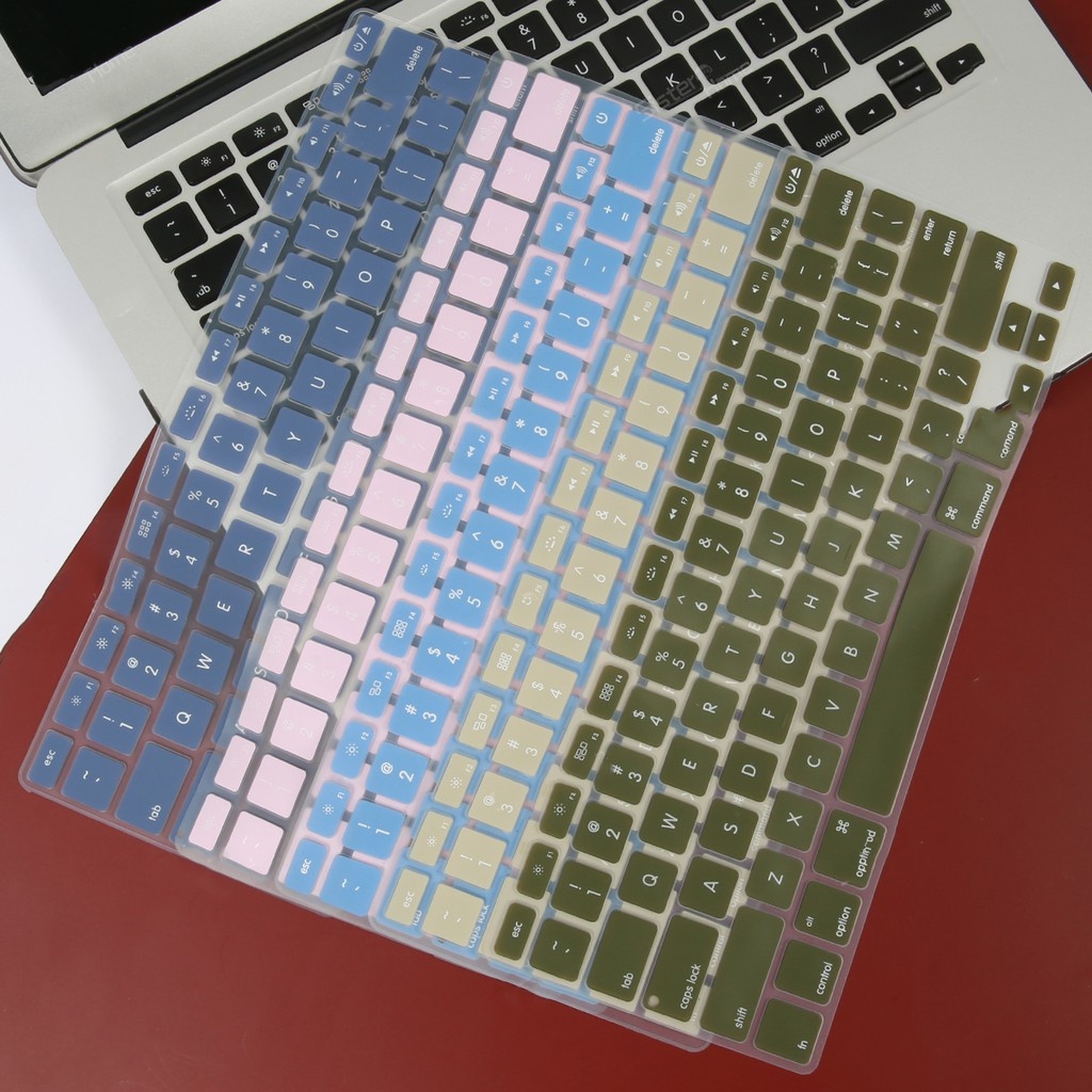 [8 Màu] Miếng Phủ Phím Macbook, Lót Bàn Phím Macbook đủ dòng