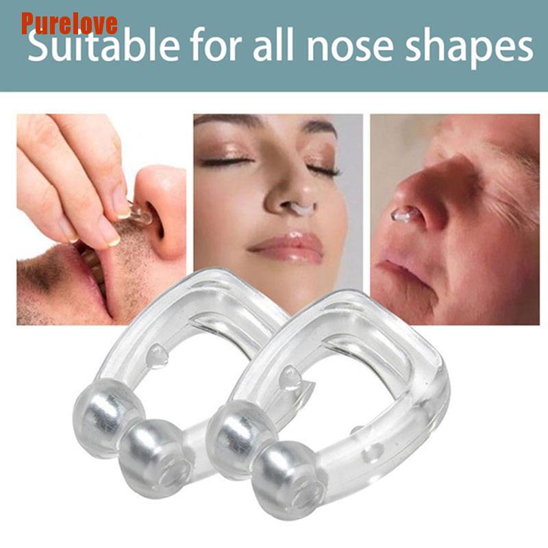 [Hàng mới về] Kẹp mũi mini chống ngáy khi ngủ tiện dụng tùy chọn số lượng