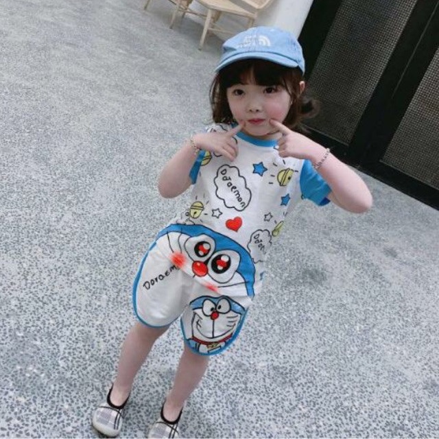 Đồ bộ bé trai và đồ bộ bé gái quần áo cộc tay AM865 - đồ bộ cho bé trai và bé gái TTR245