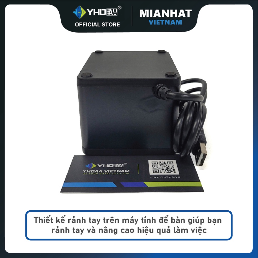 Máy đọc mã vạch để bàn có dây YHD 9800 2D - Máy quét mã vạch siêu thị - Đầu đọc mã vạch có dây tính tiền bán hàng