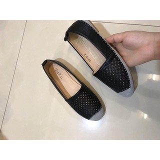 Giầy da bệt Zaza