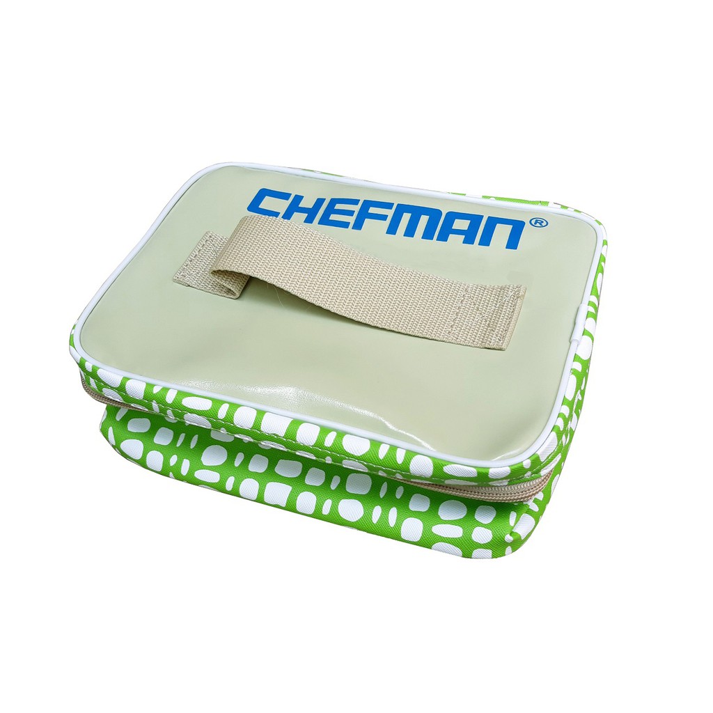 Túi Đựng Hộp Cơm Chefman Bằng Da Cao Cấp - Hàng Chính Hãng CHEFMAN