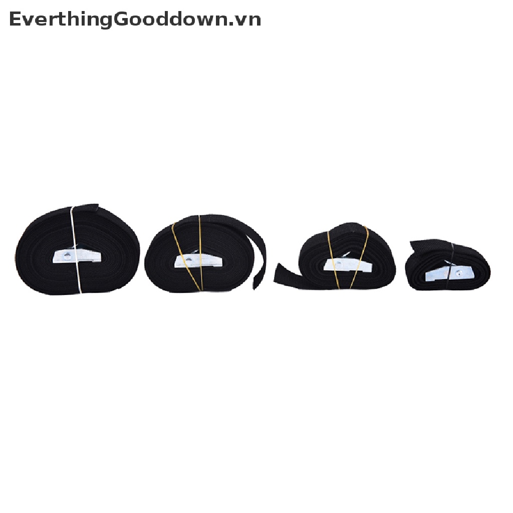 Everthinggooddown Dây Đai Buộc Túi Hành Lý Bằng Nylon Có Khóa Kim Loại