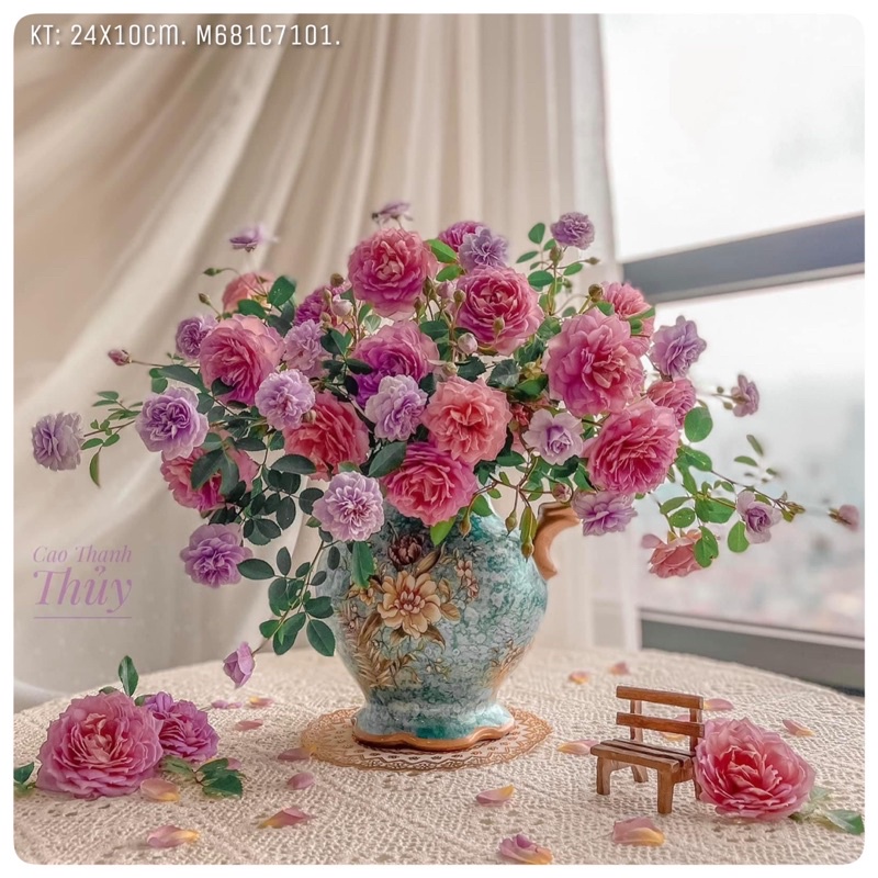 Bình hoa gốm sứ phong cách Bắc Âu