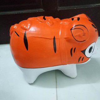 heo đất,lợn đất tiết kiệm vẽ 3d - size nhỏ