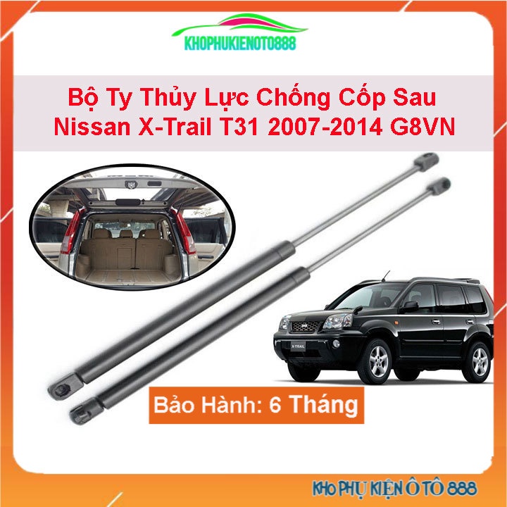 Ty cốp Nissan X-Trail T31 2007-2008-2009-2010-2011-2012-2013-2014 G8VN thanh thủy lực hỗ trợ mở cốp tự động