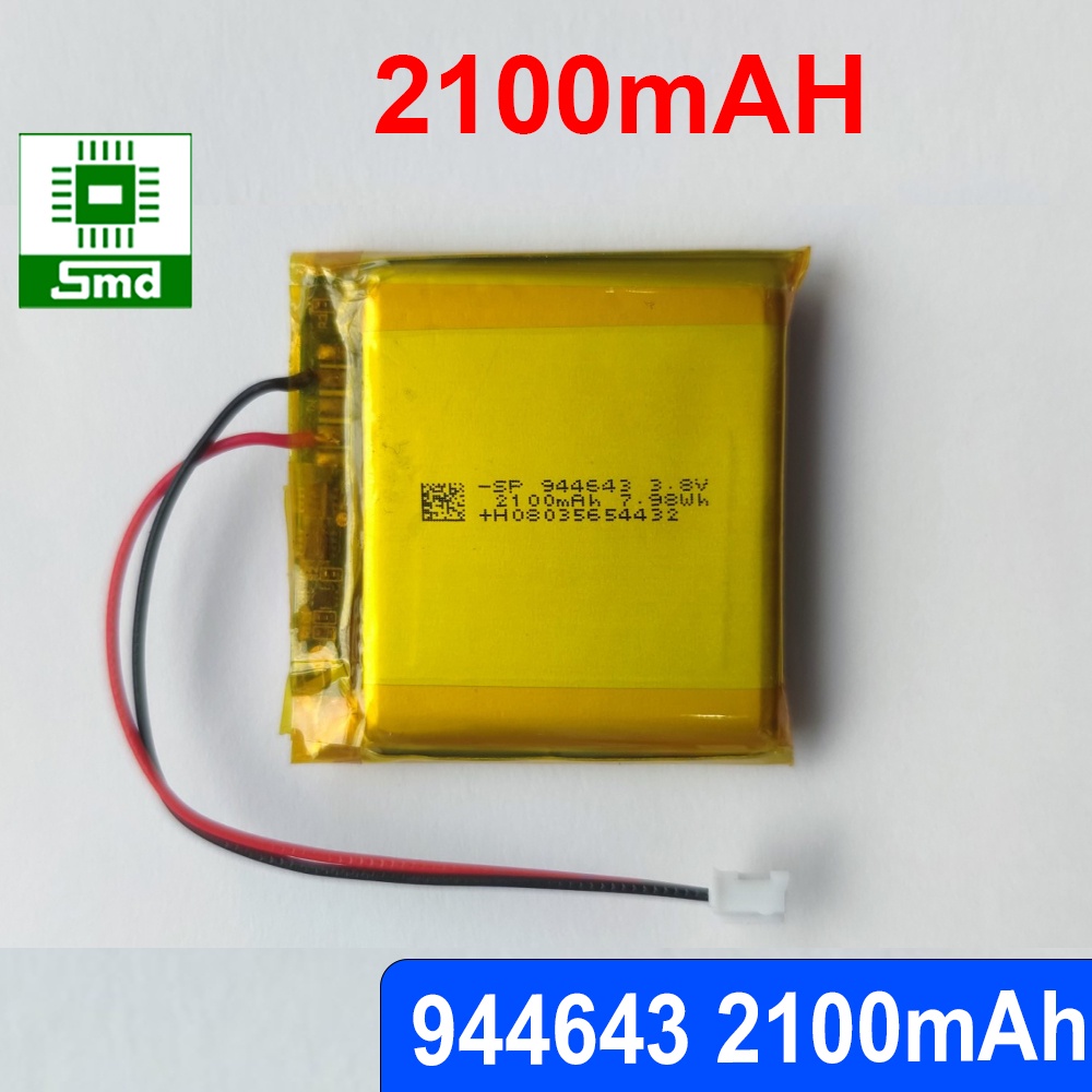 Pin Li-Po 3.7V 944643 2100mAh Lithium Polyme lion 3 7V 2000mah Pin lithium 653757 1600mAh 3.7V