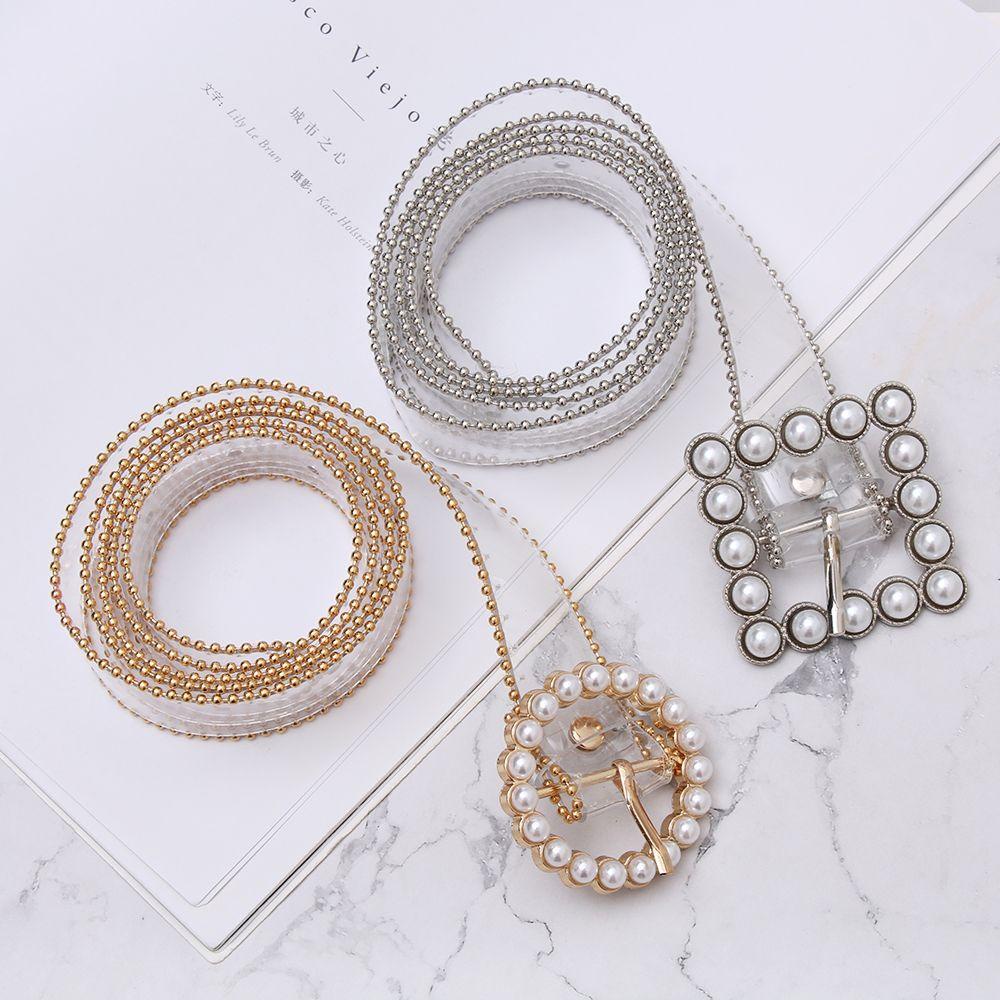 Dây Thắt Lưng Bằng Nhựa PVC Có Thể Điều Chỉnh Cho Nữ