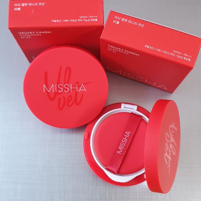 PHẤN NƯỚC MISSHA VELVET FINISH CUSHION