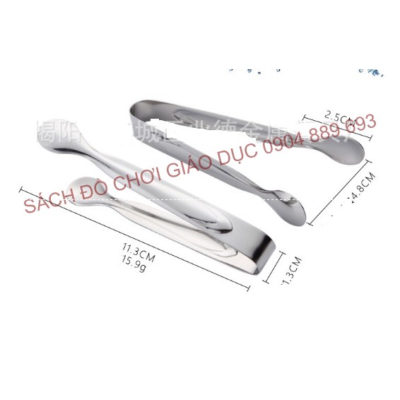 Combo 10 kẹp gắp pom pom dài 11cm