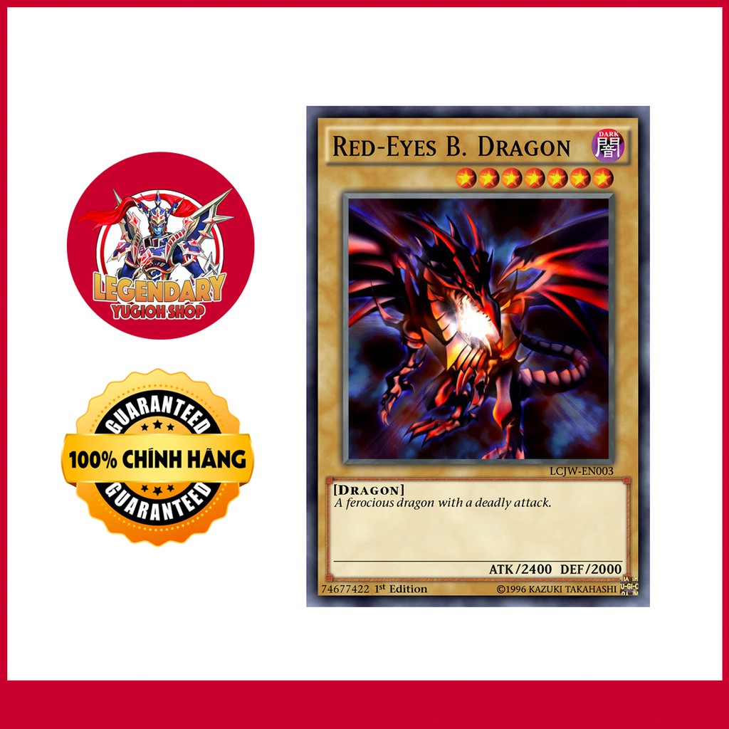 [EN-JP]Thẻ Bài Yugioh Chính Hãng] Red-Eyes Black Dragon Alternative Art