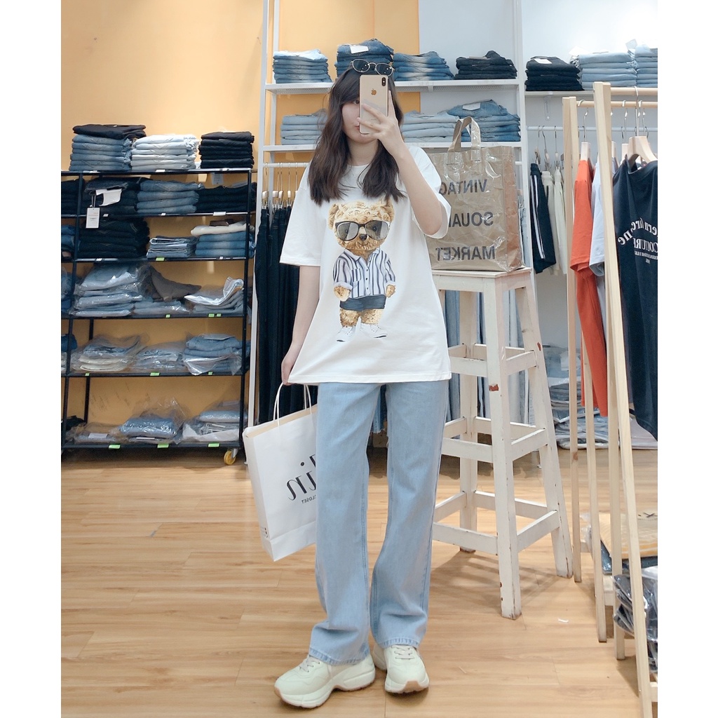 Quần jean nữ Baggy, Hàng mới Lin Closet 2021