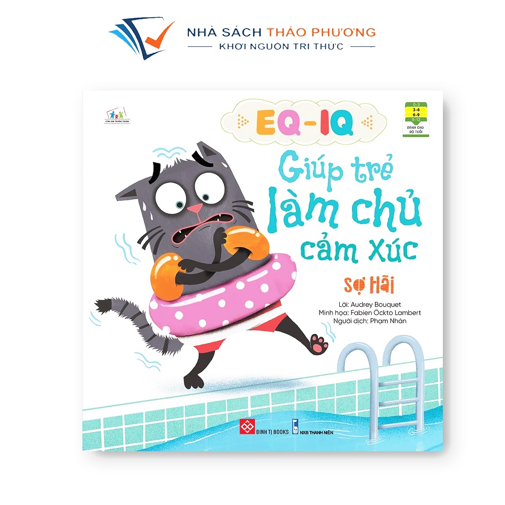 Sách - EQ-IQ giúp trẻ làm chủ cảm xúc cho bé từ 3-9 tuổi