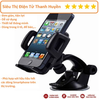 Giá Đỡ Điện Thoại Xoay 360 Dùng Trong Xe Ôtô Chắc Chắn Tiện Lợi-Chất Liệu Kiểu Giáng Sang Trong Tinh Tế (Chuẩn Loại 1)