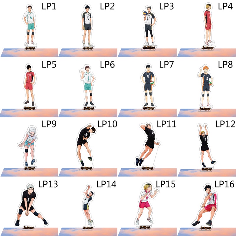 Tmdbyx Mô Hình Nhân Vật Anime Haikyuu Bằng Acrylic Đứng Để Bàn Trang Trí