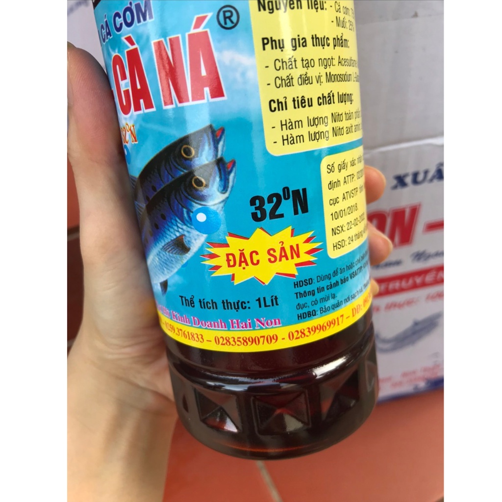 Nước mắm truyền thống Hai Non - Cà ná 32 độ đạm