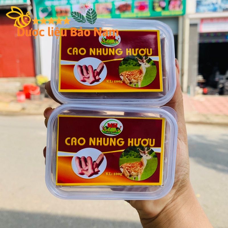 Cao nhung hươu hàng chuẩn chất lượng 100g
