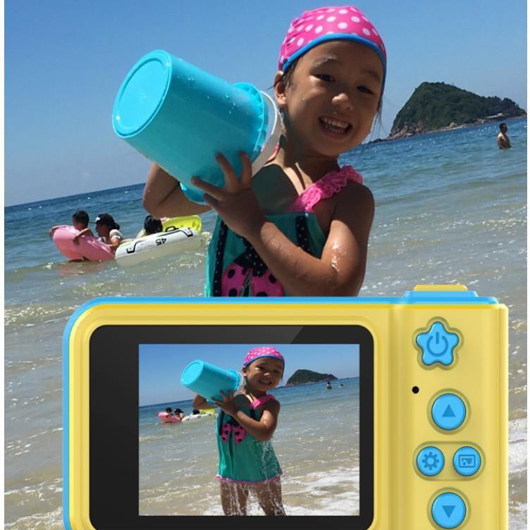 Máy Chụp Ảnh Kỹ Thuật Số Mini Kid Camera 2MP thẻ nhớ 16gb phụ kiện chụp ảnh đồ chơi t | BigBuy360 - bigbuy360.vn