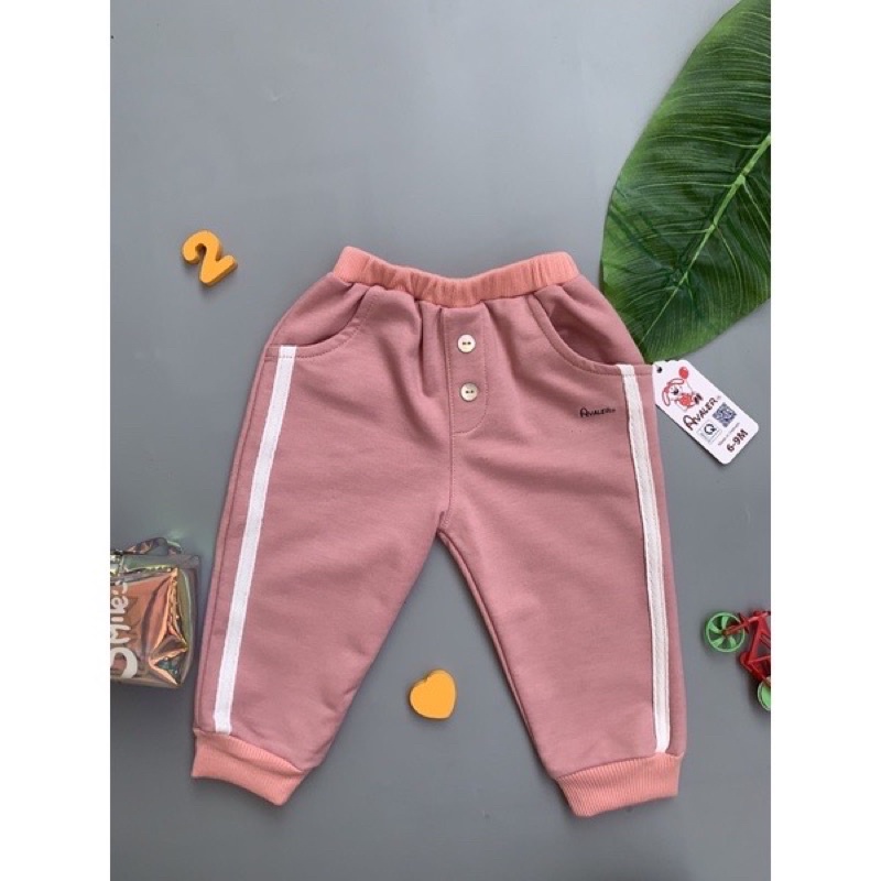Quần nỉ Avaler dày ấm đủ màu cho bé