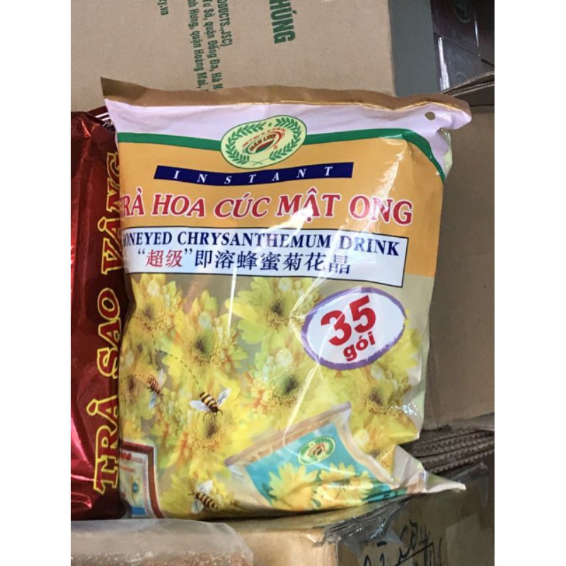 trà hoa cúc mật ong